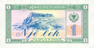 Albania, 1 Lek, P33a