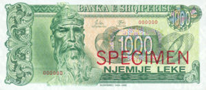Albania, 1,000 Lek, P54s v1