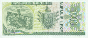 Albania, 1,000 Lek, P61b