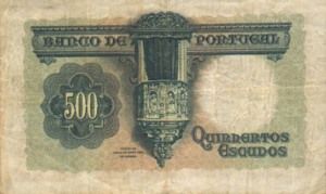 Portugal, 500 Escudo, P155