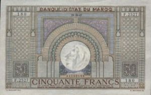 Morocco, 50 Franc, P21