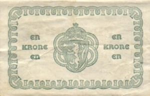 Norway, 1 Krone, P13a