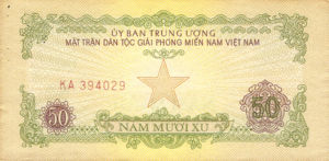 Vietnam, South, 50 Xu, R3, NLF B3a