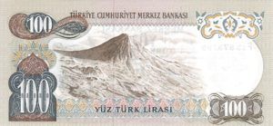 Turkey, 100 Lira, P189a Sign.2