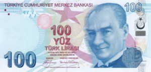 Turkey, 100 Lira, P226 Sign.1