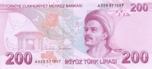 Turkey, 200 Lira, P227