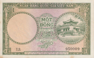 Vietnam, South, 1 Dong, P1a, NBV B10a