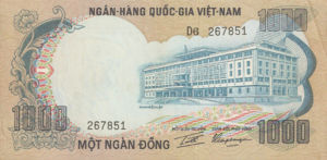 Vietnam, South, 1,000 Dong, P34a, NBV B36a