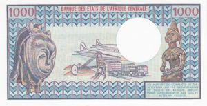 Congo Republic, 1,000 Franc, P3c
