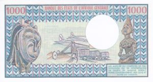 Congo Republic, 1,000 Franc, P3e