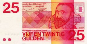 Netherlands, 25 Gulden, P92a