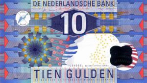 Netherlands, 10 Gulden, P99