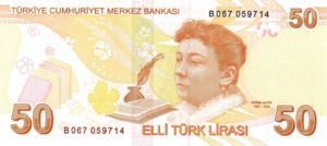 Turkey, 50 Lira, P225 Sign.2
