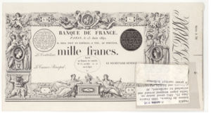 France, 1,000 Franc, P41ap