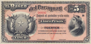Paraguay, 5 Peso, S127p
