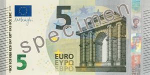 European Union, 5 Euro, P20vs