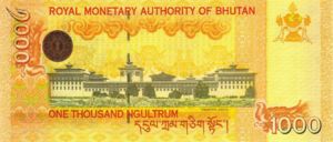 Bhutan, 1,000 Ngultrum, P34a, RMA B23a