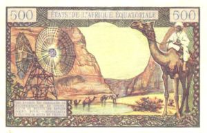 Equatorial African States, 500 Franc, P4b