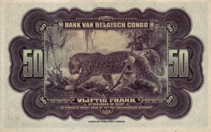 Belgian Congo, 50 Franc, P16a