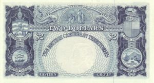 British Caribbean Territories, 2 Dollar, P8c