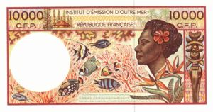 French Pacific Territories, 10,000 Franc, P4g