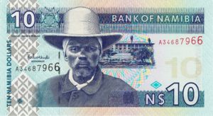 Namibia, 10 Namibia Dollar, P4b