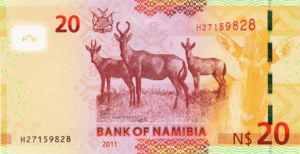 Namibia, 20 Namibia Dollar, P12