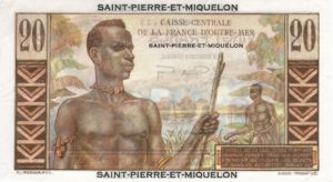 Saint Pierre and Miquelon, 20 Franc, P24