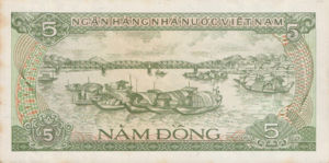 Vietnam, 5 Dong, P92, SBV B20a
