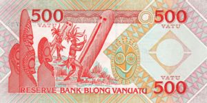 Vanuatu, 500 Vatu, P5 Sign.2