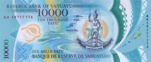 Vanuatu, 10,000 Vatu, P13