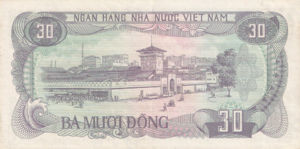 Vietnam, 30 Dong, P95a, SBV B2a