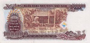 Vietnam, 100,000 Dong, P117s, SBV B42as