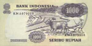 Indonesia, 1,000 Rupiah, P113a