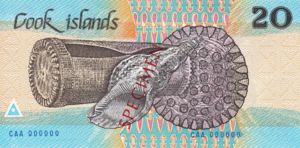 Cook Islands, The, 20 Dollar, P5s