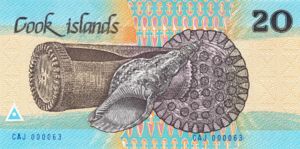 Cook Islands, The, 20 Dollar, P5a
