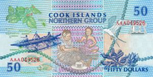 Cook Islands, The, 50 Dollar, P10a