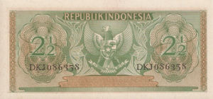 Indonesia, 2.5 Rupiah, P75