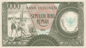 Indonesia, 10,000 Rupiah, P101a