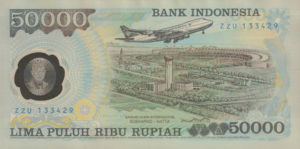 Indonesia, 50,000 Rupiah, P134a