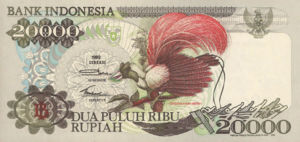 Indonesia, 20,000 Rupiah, P132a