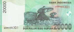 Indonesia, 20,000 Rupiah, P144c
