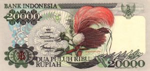 Indonesia, 20,000 Rupiah, P132c
