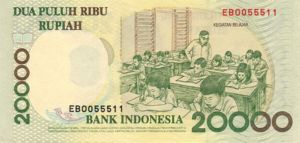 Indonesia, 20,000 Rupiah, P138a