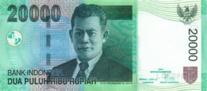 Indonesia, 20,000 Rupiah, P144a