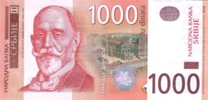 Serbia, 1,000 Dinar, P52a