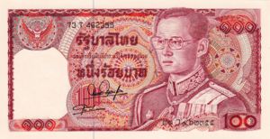 Thailand, 100 Baht, P89 Sgn.54