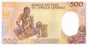 Central African Republic, 500 Franc, P14c