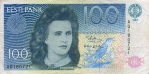 Estonia, 100 Kroon, P74b