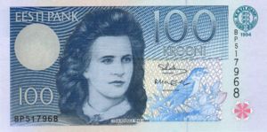 Estonia, 100 Kroon, P79a